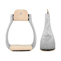 Westernové třmeny POOL'S Roper Alu