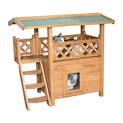 Domeček pro kočky LODGE 77 x 50 x 73 cm