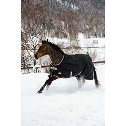 Výběhová deka BUCAS Anniversary 150g, černá