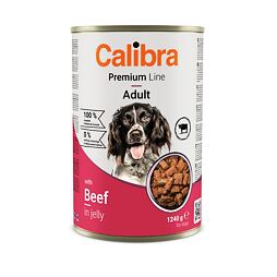 Calibra Dog Premium konzerva with Beef 1240g