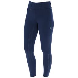 Jezdecké legíny kompresní Covalliero S/S 2025 dětské, tmavě modrá