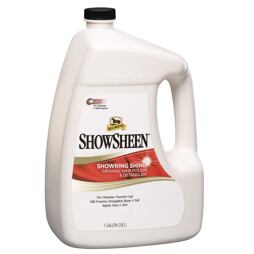 Absorbine ShowSheen fényesítő és kibontó szőrzetre, sörényre és farokra, 3,8 literes tartály