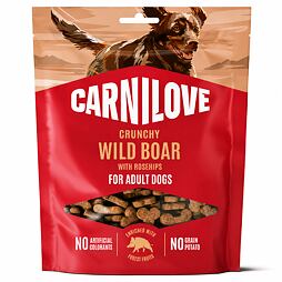 Carnilove Ropogós Kutyasnack Vaddisznó+Csipkebogyó 200g