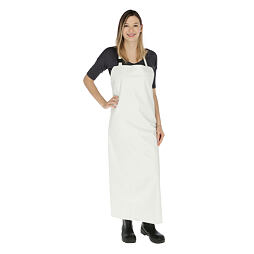 Zástěra na dojení, bílá