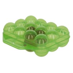 Plastový uzavíratelný box pro 12ks vajec