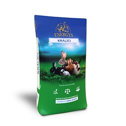 Granule králík KLASIK FORTE, s léčivem, výkrm, 25 kg