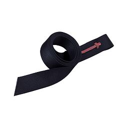 Westernový dotahovací řemen WeaverLeather, nylonový, černý