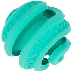 Dentální hračka pro psy míč ToyFastic, tyrkysový