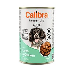 Calibra Dog Premium konzerva Lamb & Chicken 1240g