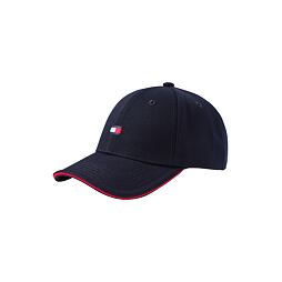 Basebalová čepice TOMMY HILFIGER Dayton, kolekce S/S 2025, modrá, vel. 55 cm