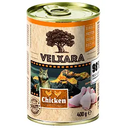 Velxara Pate Chicken 400g for adult dogs