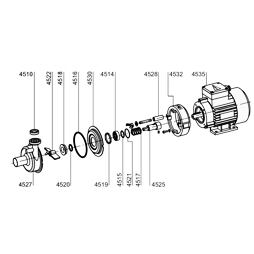Hřídel čerpadla UP3 - 003