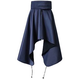 Női lovagló thermo szoknya, sötétkék