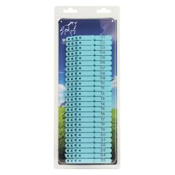 Ušní značka OVITAG modrá balení 100ks