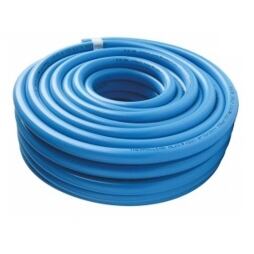 Szilikon fejőcső Agromilk ⌀ 16 x 27 mm, kék - 1m