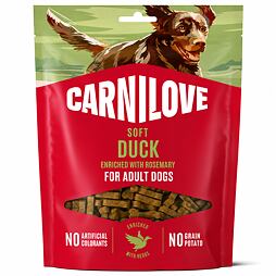 Carnilove Kutya Puha Snack Kacsa+Rozmaring 200g