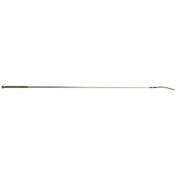 Drezurní bič se šlahounem a rukojetí z umělé kůže, hnědá