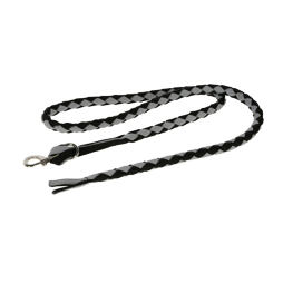 Vodítko Covalliero America, černo/šedá, 250 cm