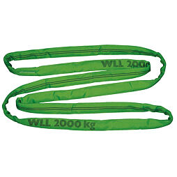 Závěsné smyčky, dvojitě obalená 3m, 2000kg přímo, 4000kg při opásání