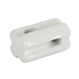 Napínací a rohový porcelánový izolátor pro drát