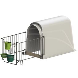 Bouda pro telata Master Plus s lehčím oplocením