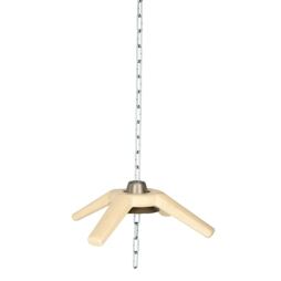 Gumová kousací hračka pro selata BiteStar Natural se závěsným okem a řetězem