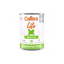 Calibra Dog Life konzerva Sensitive Rabbit 400g