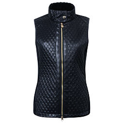 Dámská kombinovaná vesta Covalliero S/S 2023, tmavě modrá