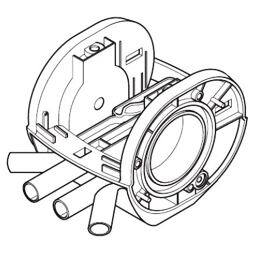 Těleso pulzátoru L02 4 výstupy nerez kryt