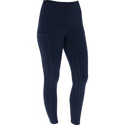 Dámské legíny s gripem Covalliero A/W 2025, tmavě modrá