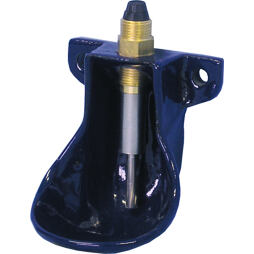 Litinová misková napáječka smaltová pro selata