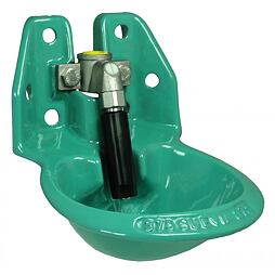 Suevia 375-ös modellű itatótál, rozsdamentes acél szeleppel