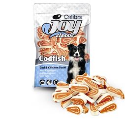 Calibra Joy Dog Classic Cod & Chicken Sushi 80g