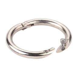 Kruh nosní rozevírací Top Quality, ponikl., O 54mm