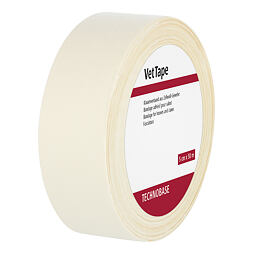 Páska textilní na kopyta a paznehty, 50mx5cm, bílá