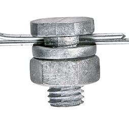 Spojka pro drát 2,5 mm šroub pozink.