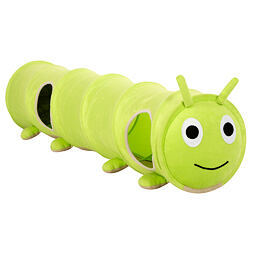 Tunel pro kočky Raupe, 30 cm x 170 cm, zelený