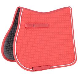 Podsedlová dečka Covalliero S/S 2025, korálová, všestranná