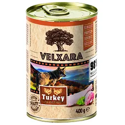 Velxara Pate Turkey 400g for adult dogs