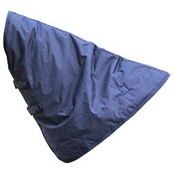 Nákrční díl k dece pro koně RugBe Zero, tmavě modrá