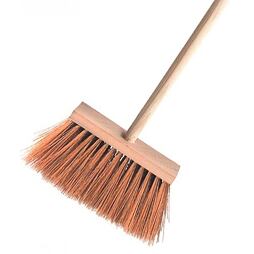 Koště úklidové s dřevěnou holí 120 cm