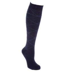 Podkolenky Check A/W 2020, tmavě modrá, 34-36