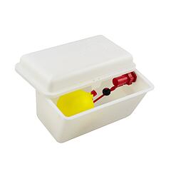 Műanyag tágulási tartály úszóval 8 l