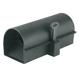 Stanička na návnadu pro krysy Alpha, 23x10.5x10cm uzamykatelná