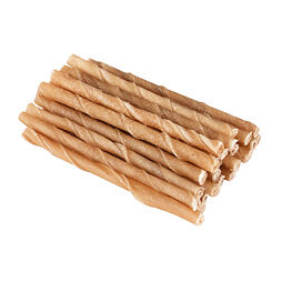 Rágcsáló csavart marhabőr rúd kutyáknak, 125 g