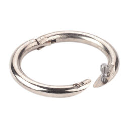 Kruh nosní rozevírací Top Quality, ponikl., O 61mm