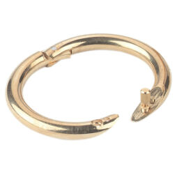 Kruh nosní rozevírací Top Quality, měď, O 65mm