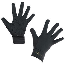 Zimní jezdecké rukavice Covalliero A/W 2022, grafit