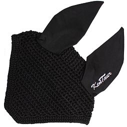 Čabraka na uši KENTAUR s výšivkou, černá, vel: Full