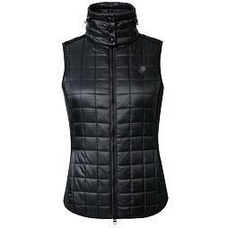 Dámská kombinovaná vesta Covalliero A/W 2024, černá